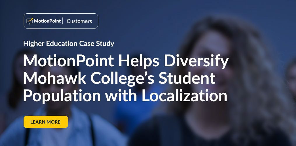 Mohawk College offers Spanish, Chinese, Korean, Portuguese, and