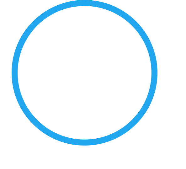 anel de círculo estilizado