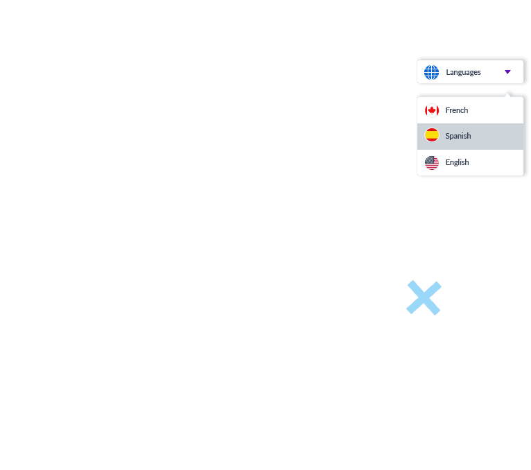 gráfico estilizado que representa sitios web para computadoras y dispositivos móviles